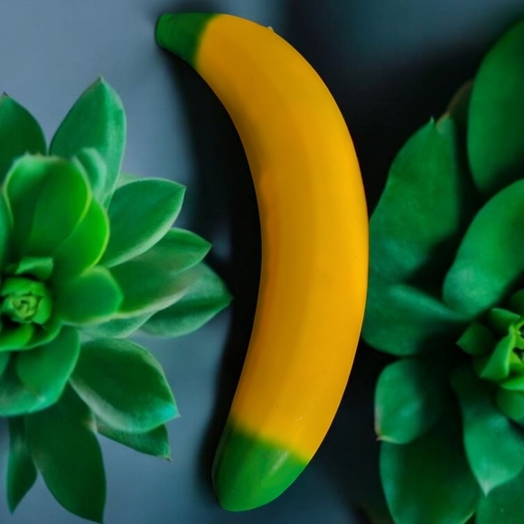 Toymendous Laffy Snacks, Squishy Banana Stress Ball Toy (New) - Picture 11 of 12